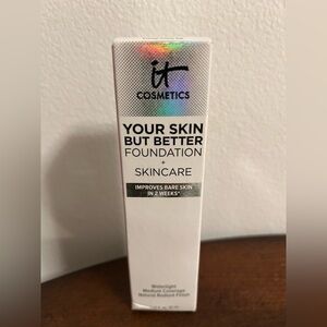 IT Cosmetics Your Skin But Better Foundation + Skincare With Hyaluronic Acid NEW